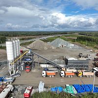 Бетонный завод SmartBeton 180 TW/L